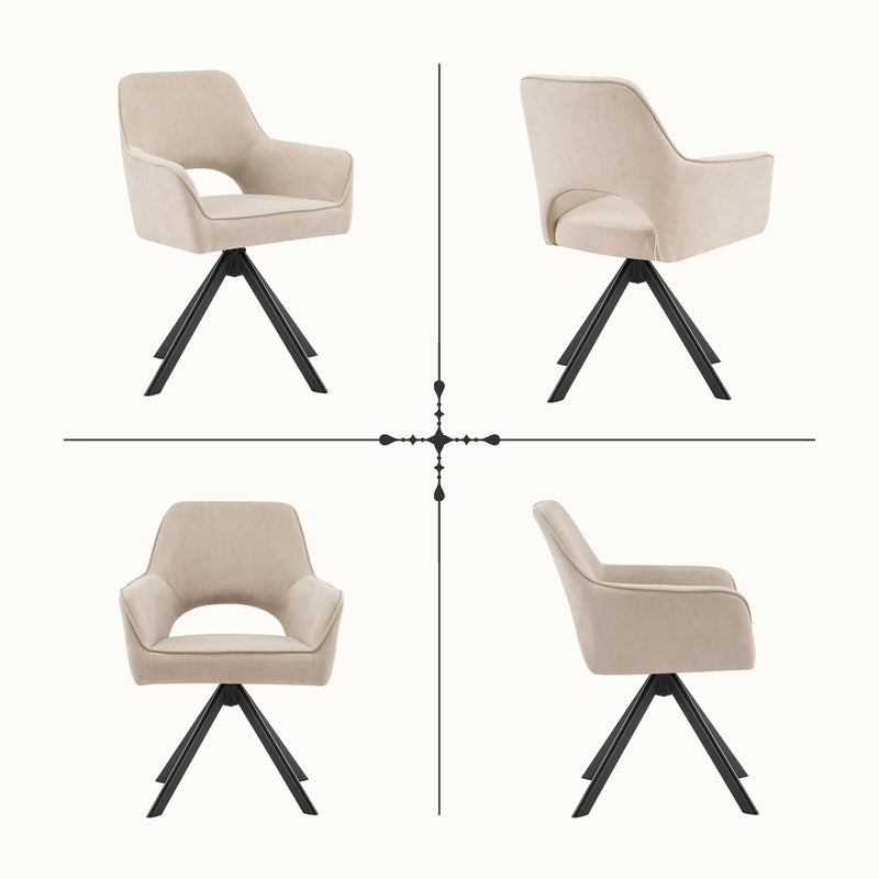 Swivel Dining Chairs Set Of 2