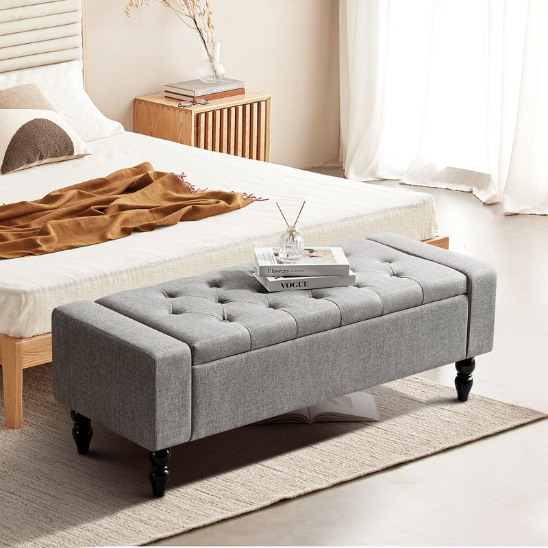 47 inch Storage Bench for End of Bed