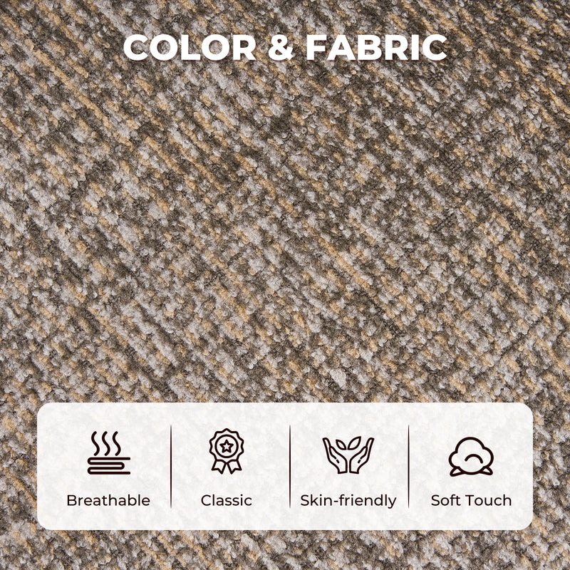 Chenille Bean Bag Chair Lazy Sofa