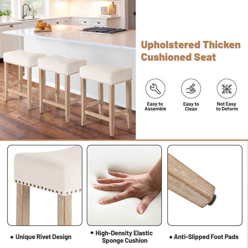 Midsomer 26-Inch Counter Stool Set of 2
