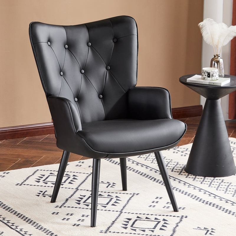 Ethelsville Velvet Tufted Armchair