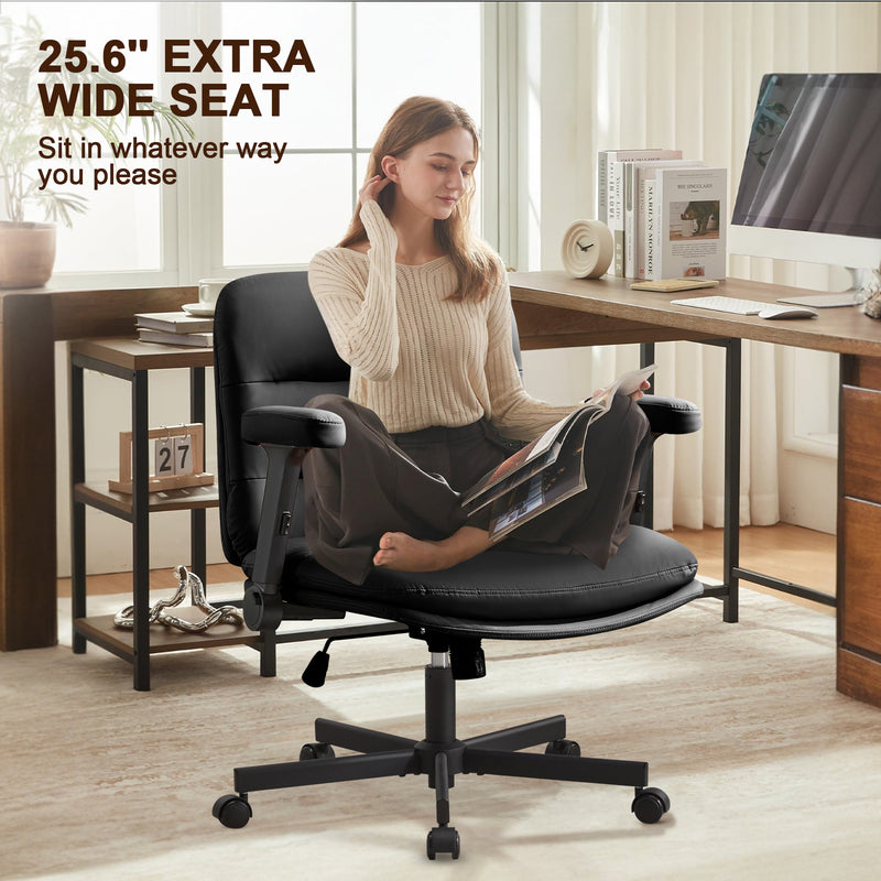 Criss Cross Chair with Flip-up Arms