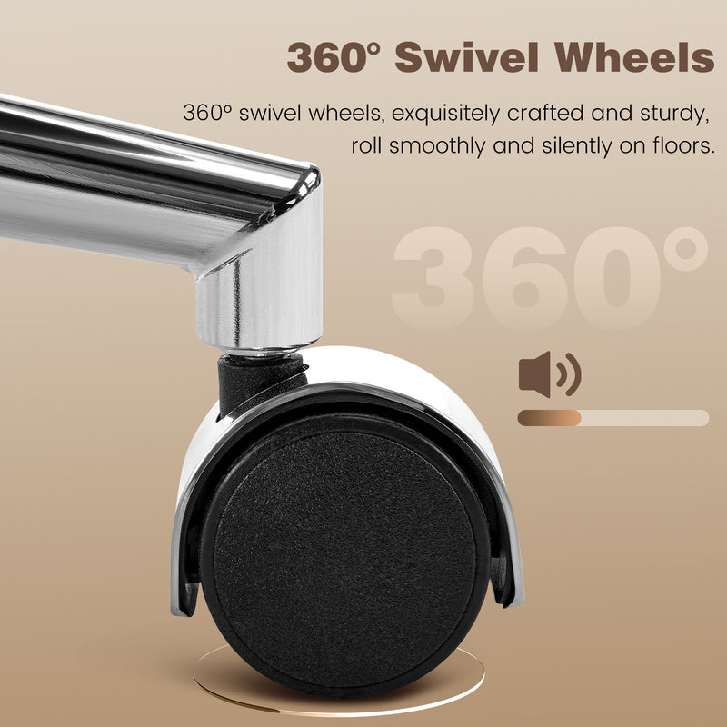 Adjustable Swivel Home Office Desk Chair With Wheels