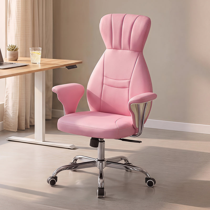 Mid-Century Modern Adjuatable Swivel Office Chair Stylish Adjustable Rotating Computer Chair