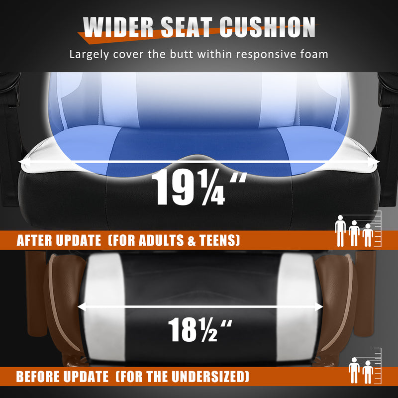 Gaming Chair with Footrest