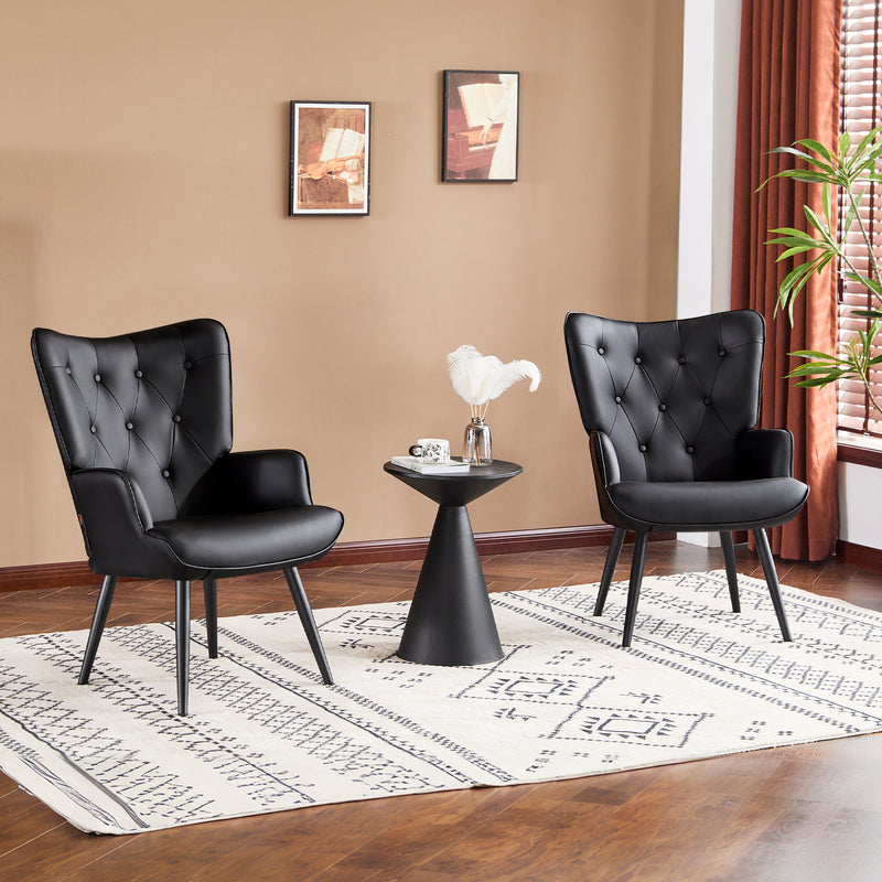 Ethelsville Velvet Tufted Armchair
