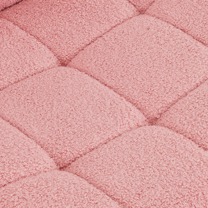 Keavey PU Leather Swivel Home Office Chair White