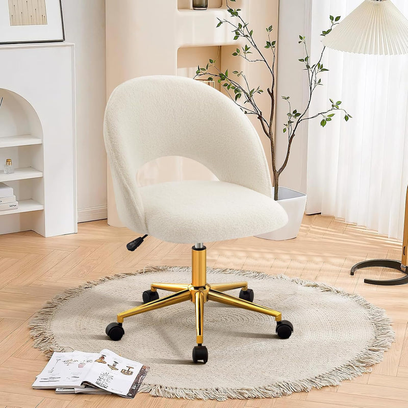 Swivel Adjustable Vanity Chair