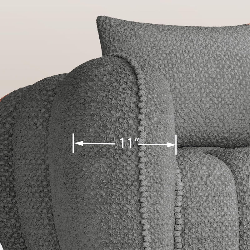 Pumpkin-Shaped Modern Accent Sofa Chair