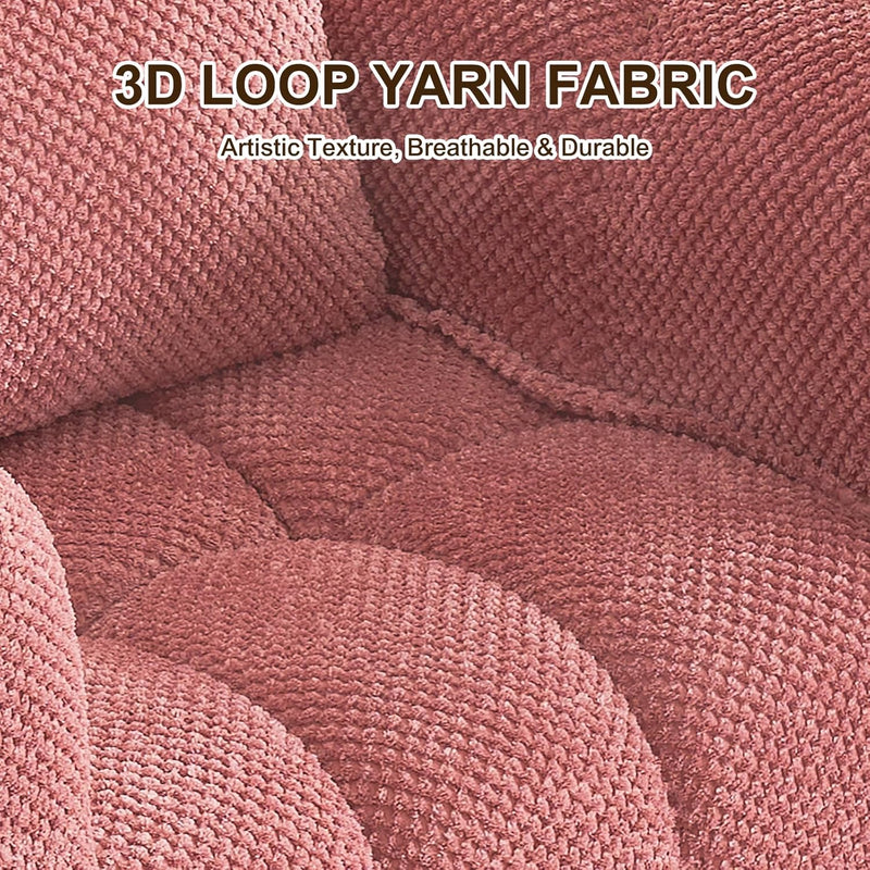 Pumpkin-Shaped Modern Accent Sofa Chair