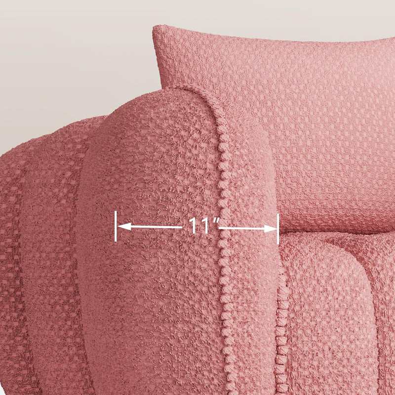 Pumpkin-Shaped Modern Accent Sofa Chair