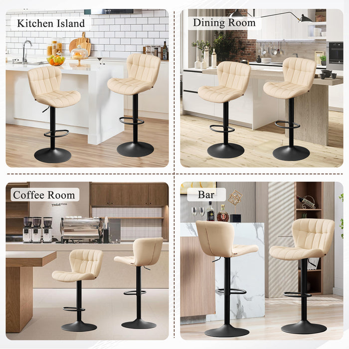 Swivel Bar Stools Set of 2