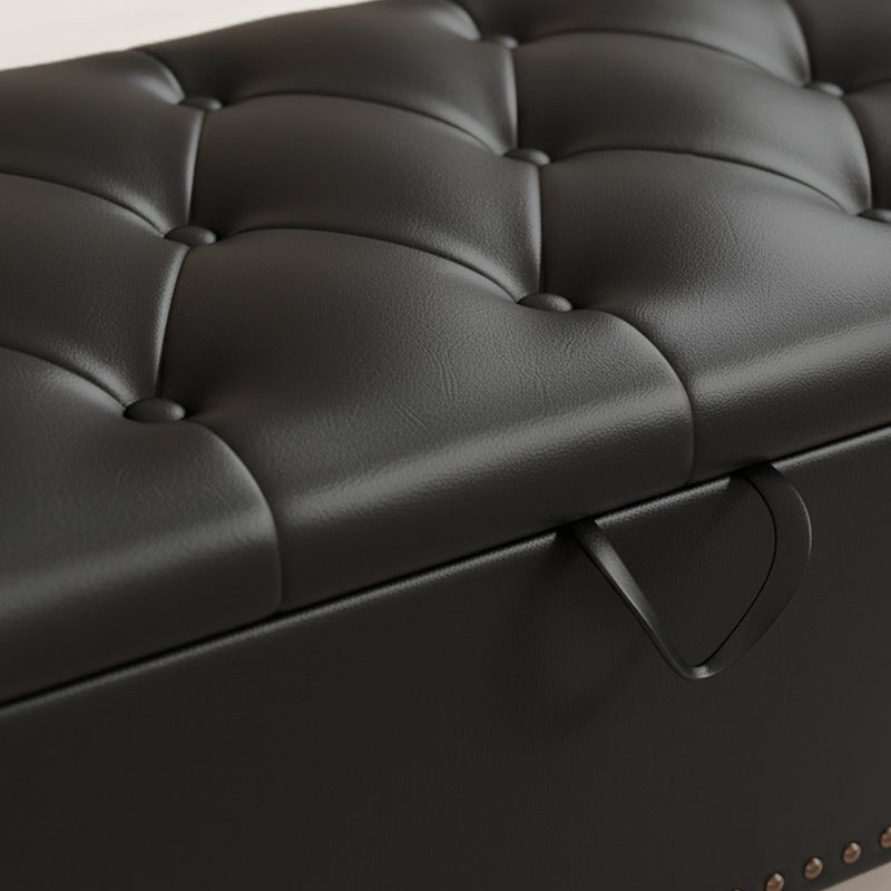 Zakhar Button Tufted Storage Bedroom Bench