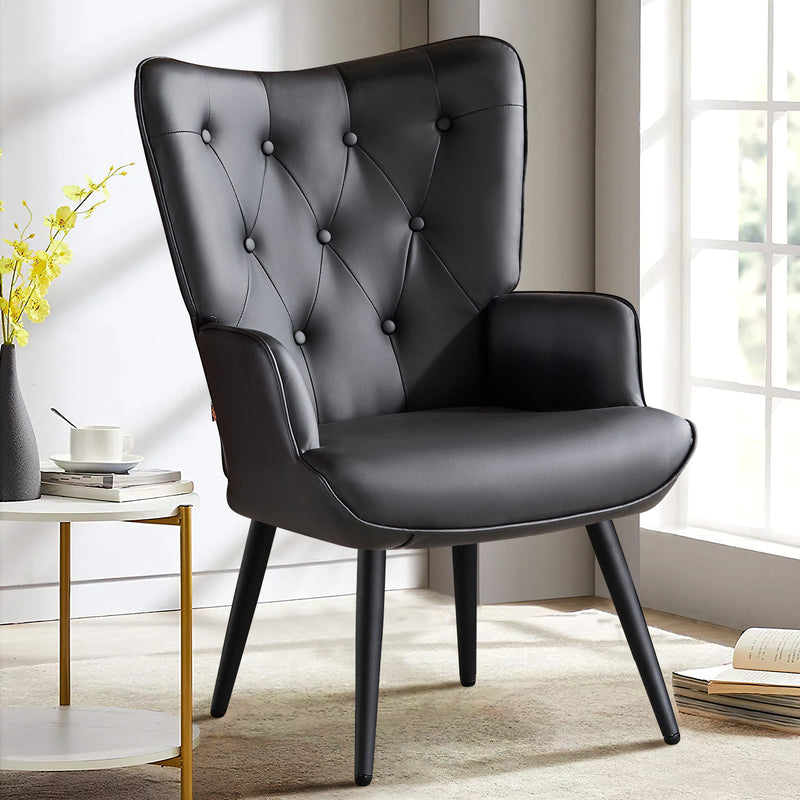 Ethelsville Velvet Tufted Armchair