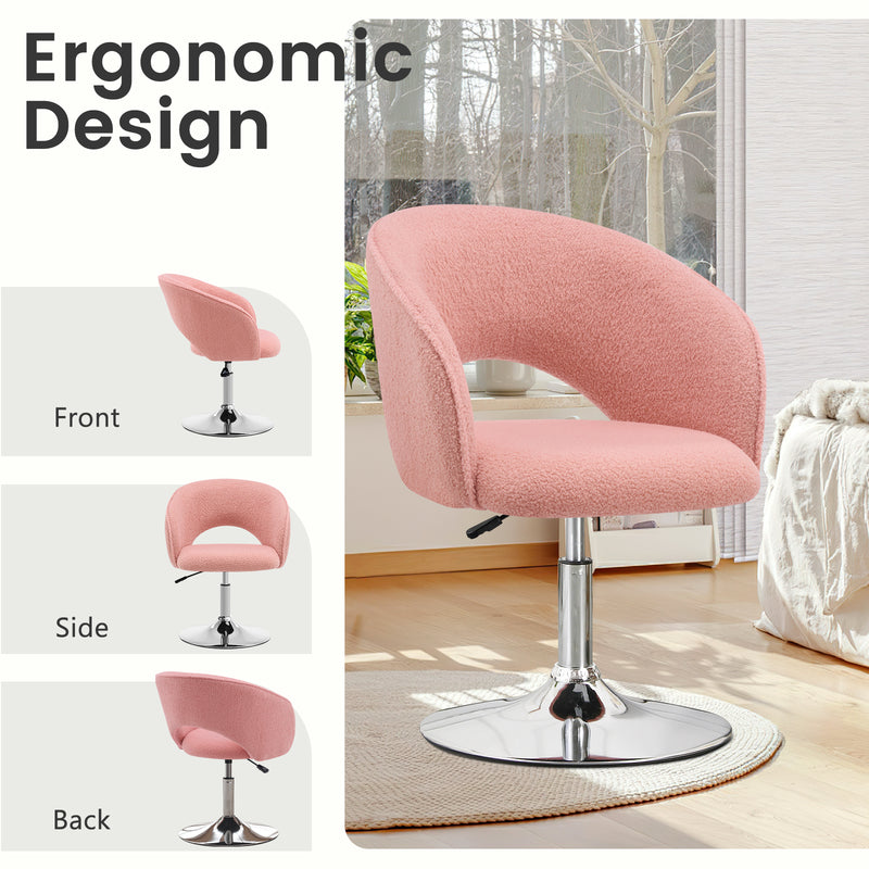 Matys Velvet Swivel Accent Chair