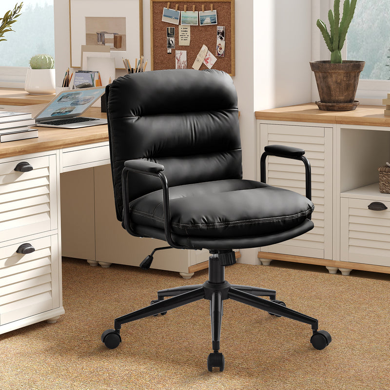 Home Office Desk Chair with Lumbar Support