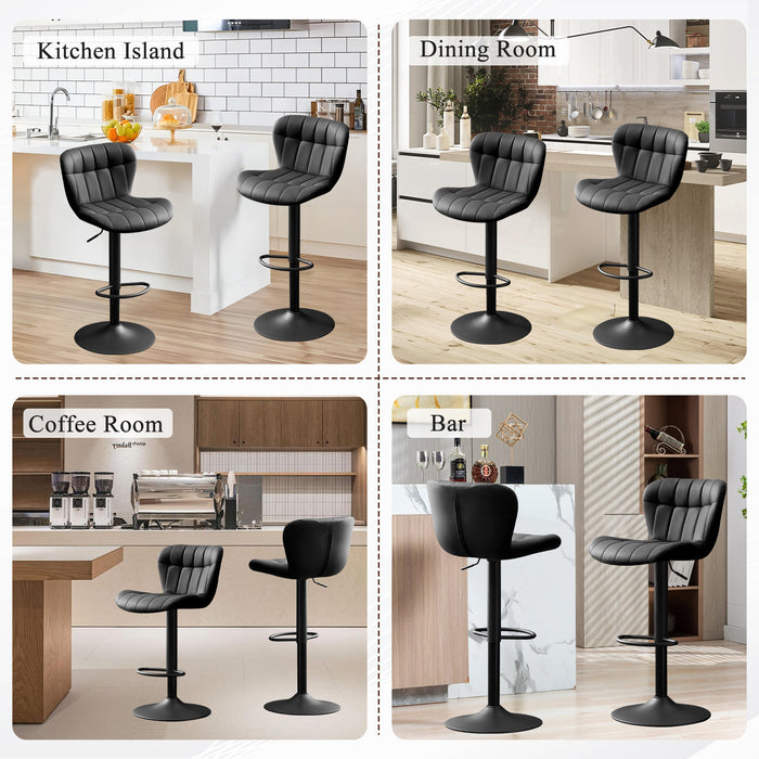 Swivel Bar Stools Set of 2