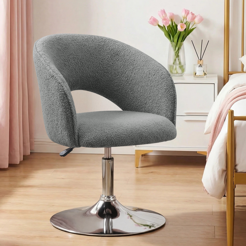 Matys Velvet Swivel Accent Chair