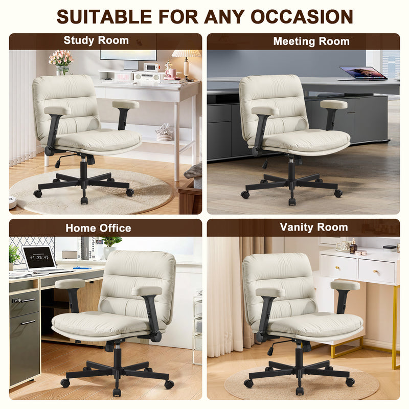 Criss Cross Chair with Flip-up Arms