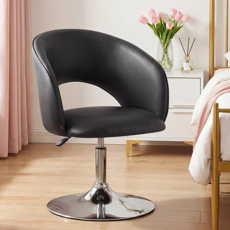 Matys Velvet Swivel Accent Chair
