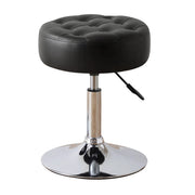 Barlena 16.5"W Velvet Vanity Stool Black Picture-8 | Furnimart